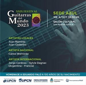 XXIX Festival Internacional “Guitarras del Mundo” en Azul